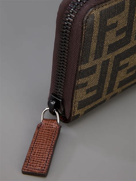 fendi wallet for women|Fendi zipper wallet.